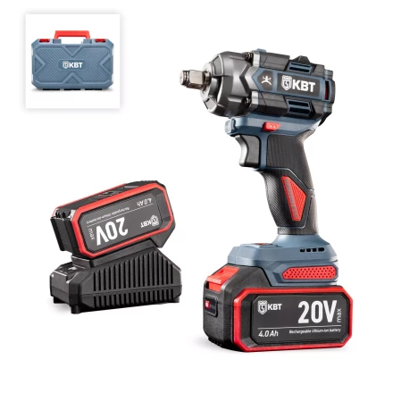 Гайковерт ударный бесщеточный аккумуляторный КВТ WB-20-500 с присоединительным квадратом 1/2&quot; (102594) купить в Губкинске