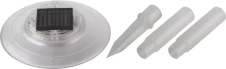 Подсветка фонтанов и водоемов на солнечных батареях со штырем, белый светодиод, 2 акк. Ni-Cd 1, 2В, 600мА*ч 8-43631 купить в Губкинске