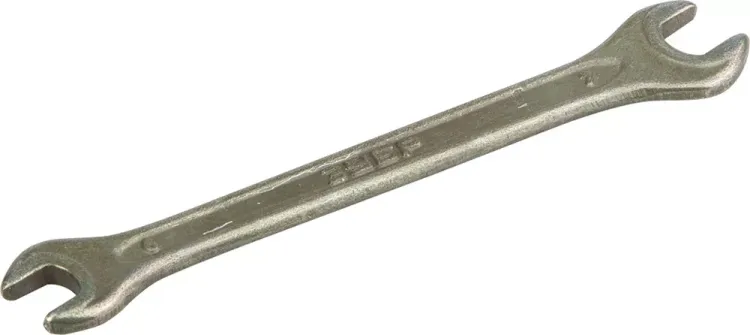 Ключ рожковый ЗУБР, серия "Т-80", оцинкованный, 6х7мм 2701-06-07 купить в Губкинске