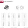 Гайка ЗУБР "МАСТЕР" DIN 6923 с фланцем, класс прочности 8, оцинкованная,  M12, 5кг 303630-12 купить в Губкинске