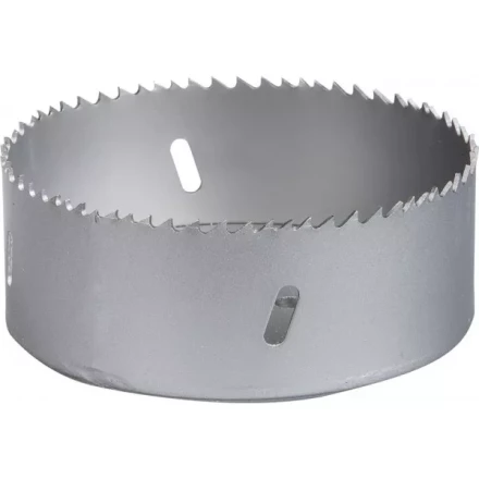 Коронка ЗУБР &quot;ЭКСПЕРТ&quot; биметаллическая, быстрорежущая сталь, глубина сверления до 38мм, d-114мм 29531-114_z01 купить в Губкинске