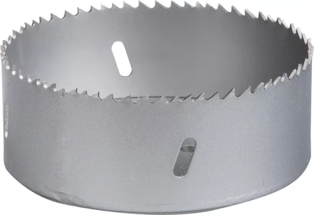 Коронка ЗУБР &quot;ЭКСПЕРТ&quot; биметаллическая, быстрорежущая сталь, глубина сверления до 38мм, d-114мм 29531-114_z01 купить в Губкинске