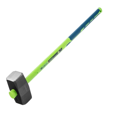 Кувалда, 10000 г, фибергласовая обрезиненная рукоятка// Сибртех 10901 купить в Губкинске