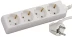 Удлинитель СВЕТОЗАР электрический с заземлением, евро, 4 гнезда, 2м SV-55043-2 купить в Губкинске