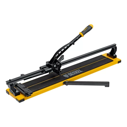 Плиткорез рельсовый Denzel 800х16мм, каретка на подш., стальная станина, усил. рукоятка-пенал 877016 купить в Губкинске