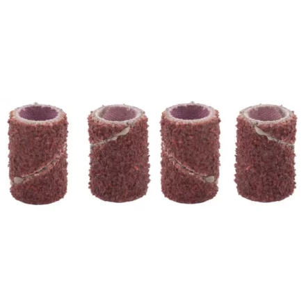 Лента ЗУБР абразивная, P 80, посадка d 6,3, L 12,7мм, 4шт 35917 купить в Губкинске