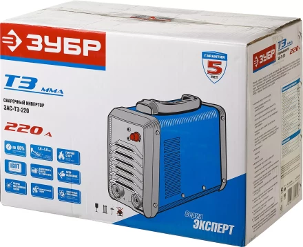 Сварочный инвертор ММА ЗАС-Т3-220 серия ПРОФЕССИОНАЛ купить в Губкинске