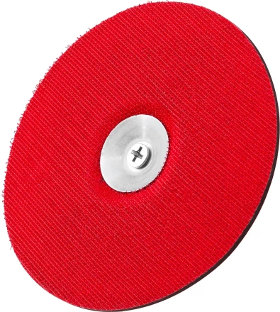 Тарелка опорная STAYER &quot;MASTER&quot; резиновая для дрели, на липучке, d=125мм 35740-125 купить в Губкинске