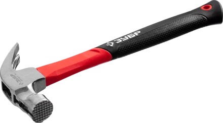 Молоток-гвоздодер STAYER со стеклопластиковой рукояткой серия МАСТЕР купить в Губкинске