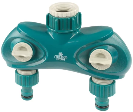 Распределитель поливочный RACO &quot;Original&quot; &quot;LUXURY&quot;, двухканальный, 3/4&quot;x1&quot; 4250-55264C купить в Губкинске