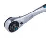 Ключ трещоточный 120 зубьев 1/4" Gross 14135 купить в Губкинске