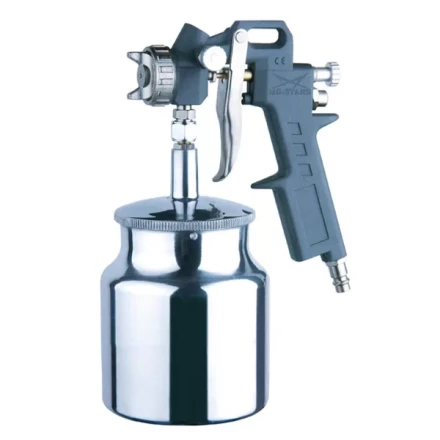 Краскораспылитель с нижним алюминиевым бачком 750ml (сопло 1,5/1,8/2,0/2,5) купить в Губкинске