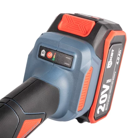 Угловая шлифмашина аккумуляторная бесщеточная КВТ GB-20-125 с оснасткой до 125 мм (102595) купить в Губкинске