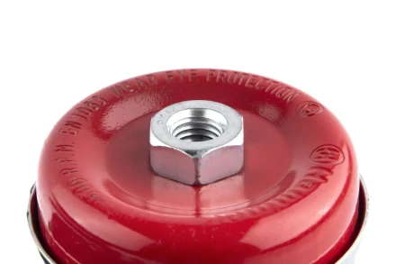 Кордщетка HAMMER чаша 85мм для УШМ витая сталь (207-111) купить в Губкинске