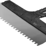 Шпатель ЗУБР "МАСТЕР" ФАСАДНЫЙ, нержавеющее полотно, 300мм, зуб 6х6мм 10078-30-06 купить в Губкинске
