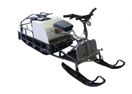 Мотобуксировщик Стем Север Эксперт 500 15 л/с электро запуск (с АКБ) с лыжным модулем купить в Губкинске