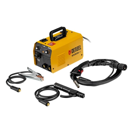 Аппарат инвертор. полуавтомат. сварки Mini MIG-140LFG, 140 А, ПВ 60%// Denzel 94305 купить в Губкинске