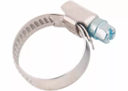 Хомуты нержав. сталь,  стандартное болтовое крепление 160-180мм, 25шт/уп,ширина 9мм   СИБРТЕХ 47595 купить в Губкинске