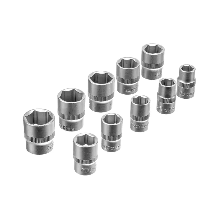 Набор инструментов Сибртех 14171, 1/2", 3/8", 1/4", пластиковый кейс 172 предм. купить в Губкинске