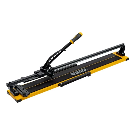 Плиткорез рельсовый Denzel 1000х16мм, каретка на подш., стальная станина, усил. рукоятка-пенал 877018 купить в Губкинске
