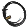 Шнур сетевой Denzel Energy Series, ПВС, 1,5 м, 2 x 1,5 мм, с неразборной вилкой, черный, 3 м, 37669 купить в Губкинске