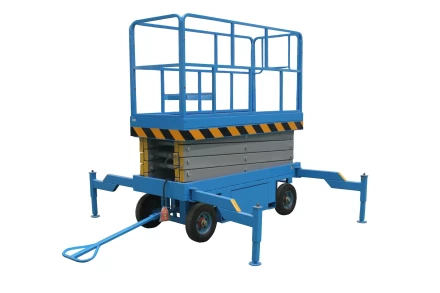 Подъемник ножничный передвижной 500 кг 6/8 м TOR SJY-0,5-6 AC 220В сетевой (Y) 1017005 купить в Губкинске