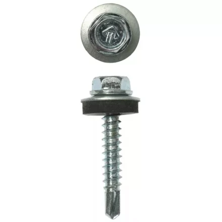 Саморезы ЗУБР &quot;ПРОФЕССИОНАЛ&quot; оцинков., для крепл. кров. матер. к дерев. обреш., 4.8х29мм, 2500шт 4-300310-48-029 купить в Губкинске