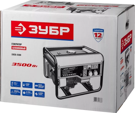 Генератор бензиновый ЗЭСБ-3500 серия МАСТЕР купить в Губкинске