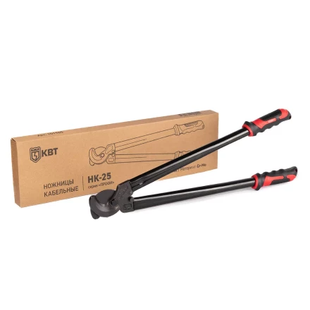 Ножницы для резки кабеля с ленточной броней КВТ НК-25  до 25 мм (101965) купить в Губкинске