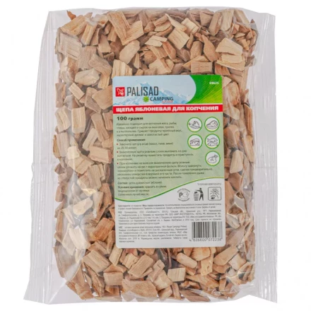 Щепа яблоневая для копчения 100 гр Camping Palisad 69625 купить в Губкинске