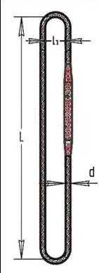 Строп канатный петлевой СКП 12.5 т L=2 м опрессовка купить в Губкинске