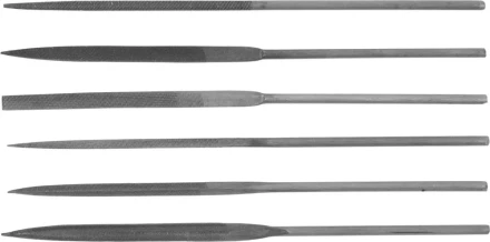 Набор DEXX: Надфили, улучшенная инструментальная сталь У10, 6шт 1604-H6 купить в Губкинске