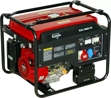 Бензогенератор Elitech БЭС 8000 ЕT купить в Губкинске