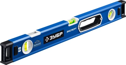 ЗУБР ЭКСПЕРТ, 600 мм, с зеркальным глазком, уровень с усиленным профилем, Профессионал (34570-060) купить в Губкинске