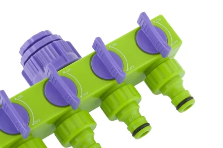 Разветвитель четырёхканальный 1/2&quot; 3/4&quot; регулируемый PALISAD 66425 купить в Губкинске