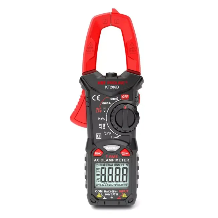 Токовые клещи цифровые KT206B PROLINE КВТ купить в Губкинске