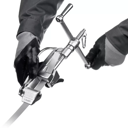 ЗУБР ИНВ-20, инструмент для натяжения стальной монтажной ленты, Профессионал (22627) купить в Губкинске