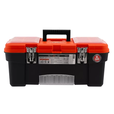 Ящик для инструмента с мет. замками 20&quot;, 510х255x225 мм Россия Stels 90747 купить в Губкинске