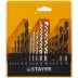 Набор STAYER &quot;STANDARD&quot;: Сверла комбинированные, дерево (4-5-6-8-10мм), металл (2-3-4-6-8мм), бетон (4-5-6-8-10мм), 16 предметов 29720-H16 купить в Губкинске