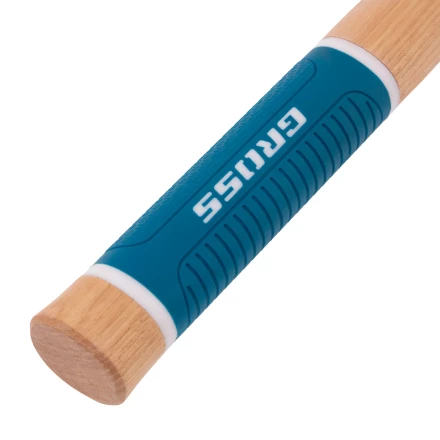 Молоток-гвоздодер, 680 г Gross 10425, угол 75, магнит, обрезиненная рукоятка AMERICAN HICKORY купить в Губкинске