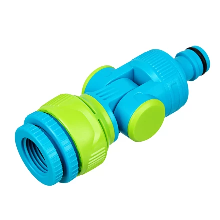 Адаптер штуцерный Palisad, шарнирный, с переключателем, 1/2-1&#039;&#039;, Luxe 65781 купить в Губкинске