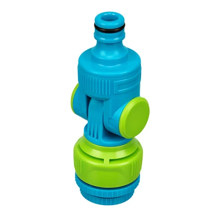 Адаптер штуцерный Palisad, шарнирный, с переключателем, 1/2-1&#039;&#039;, Luxe 65781 купить в Губкинске