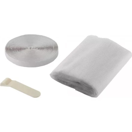 Сетка STAYER &quot;COMFORT&quot; противомоскитная для окна, с крепежной лентой, белая, ПЭТ, 1,1 х 1,3м 12480-11-13 купить в Губкинске