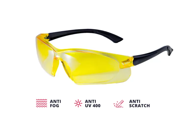 Очки защитные желтые  VISOR CONTRAST ADA купить в Губкинске