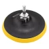 Тарелка опорная для дрели и УШМ с липучкой, 115 мм, стандартная, с адаптером c М14 на d8 Denzel 76250 купить в Губкинске