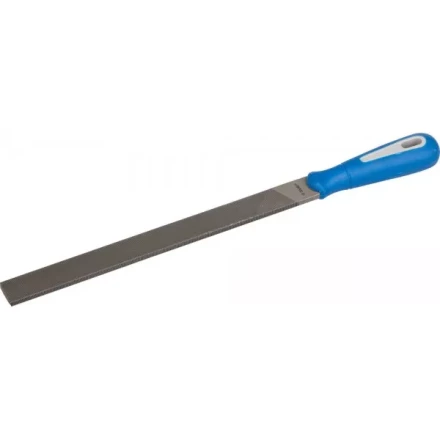 Напильник ЗУБР &quot;ЭКСПЕРТ&quot; плоский, двухкомпонентная рукоятка, № 2, 250мм 1611-25-2 купить в Губкинске