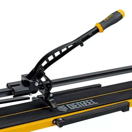 Плиткорез рельсовый 1200х16мм Denzel 877020 , каретка на подш., стальная станина, усил. рукоятка-пенал купить в Губкинске