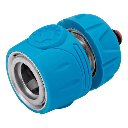 Соединитель быстросъемный Palisad 1/2&quot;, аквастоп, алюминий, TPR, Luxe 65835 купить в Губкинске