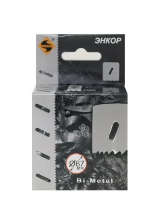 Коронка Bi-Metal Ф67 мм М3 Энкор 24167 купить в Губкинске