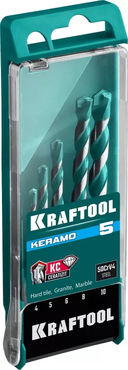 Наборы сверл по керамограниту KERAMO 29175-H5 купить в Губкинске